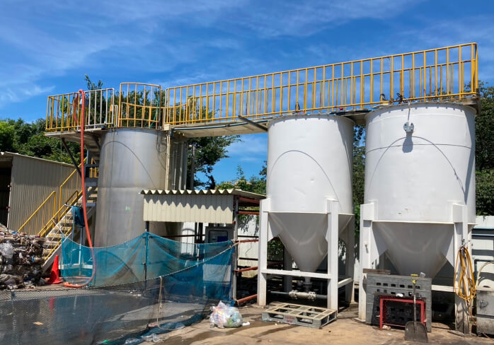 膜ろ過処理施設の写真